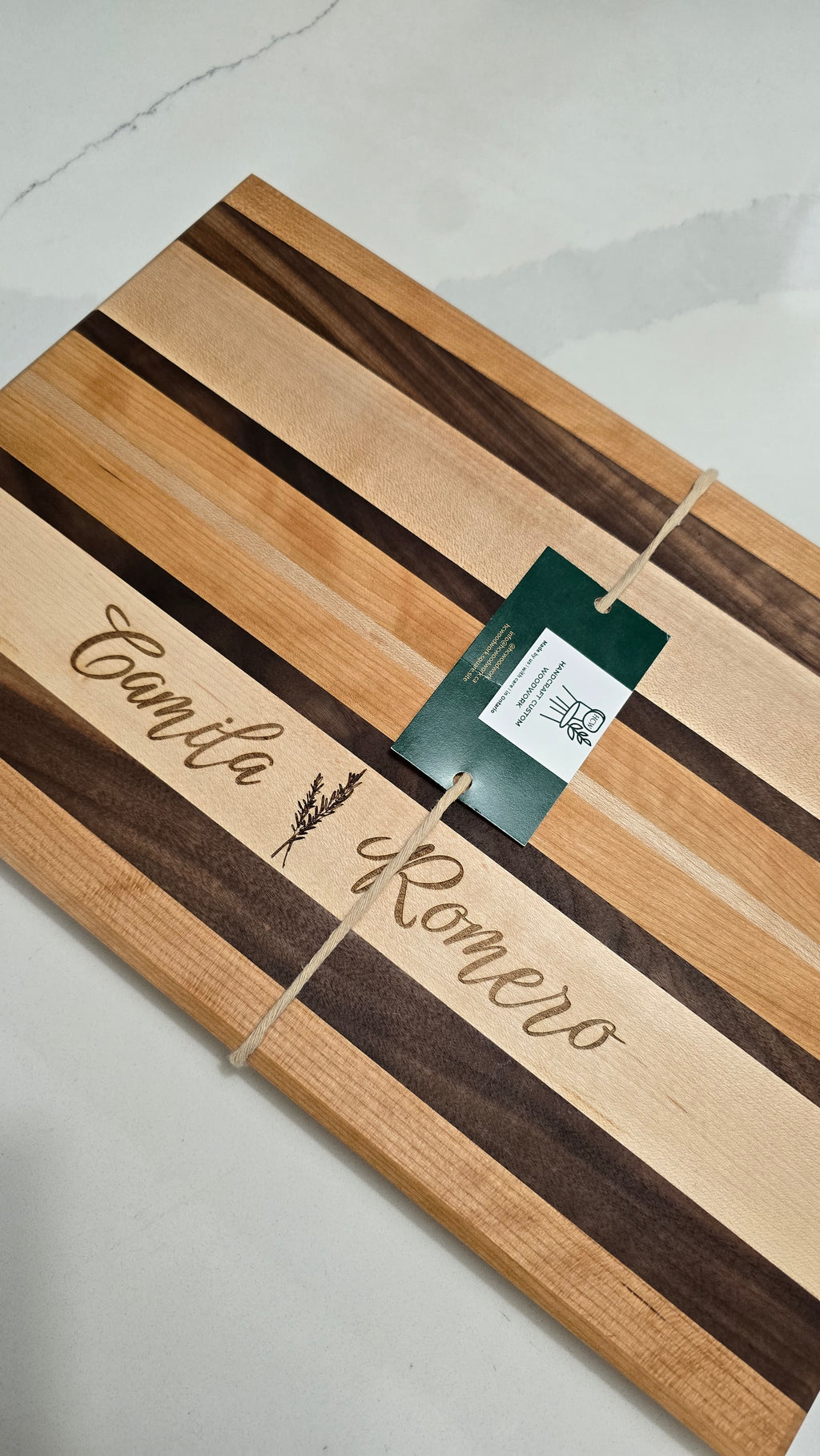 The Signature Crest Cutting Board