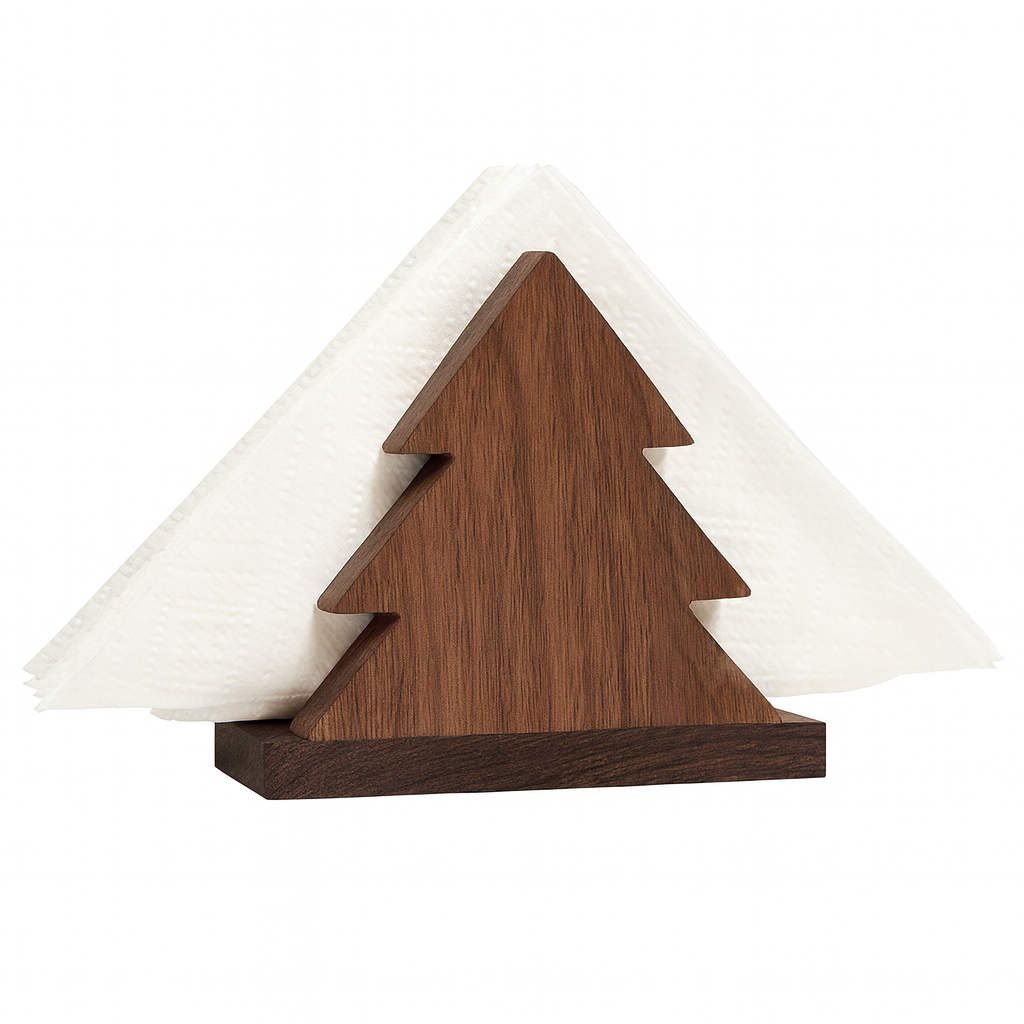 CHRISTMAS TREE BUNDLE – Serving Tray, Napkin Holder & Coaster Set