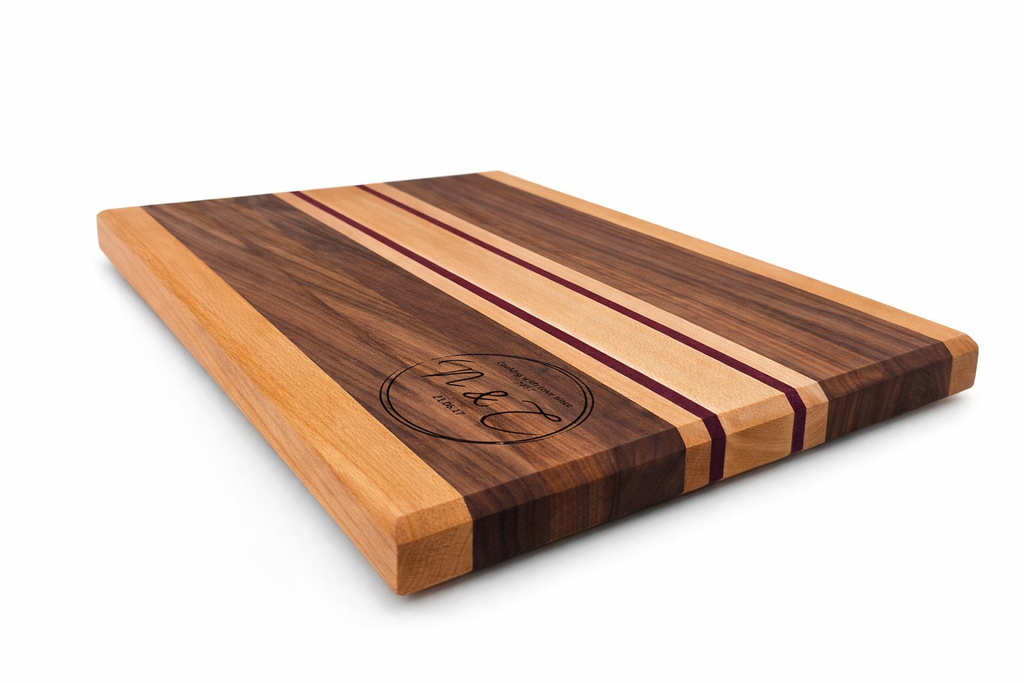 The Purple Crest Cutting Board