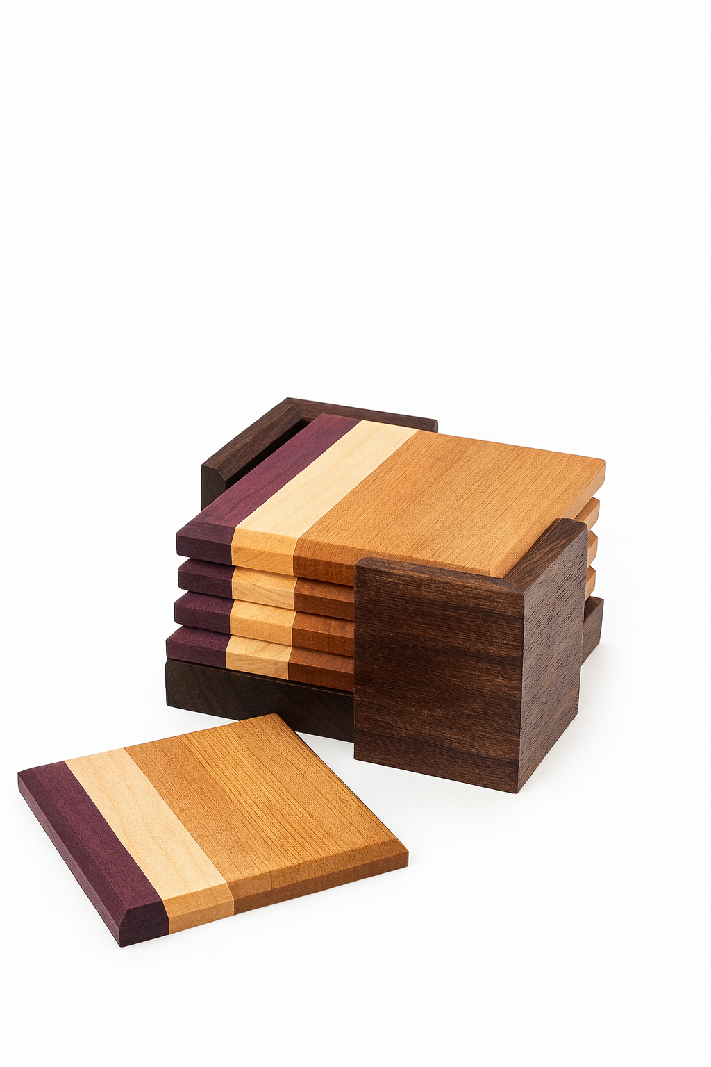 CHRISTMAS TREE BUNDLE – Serving Tray, Napkin Holder & Coaster Set