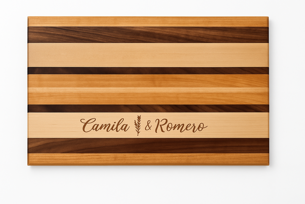 The Signature Crest Cutting Board